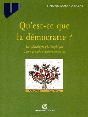 cover image of Qu'est-ce que la démocratie?